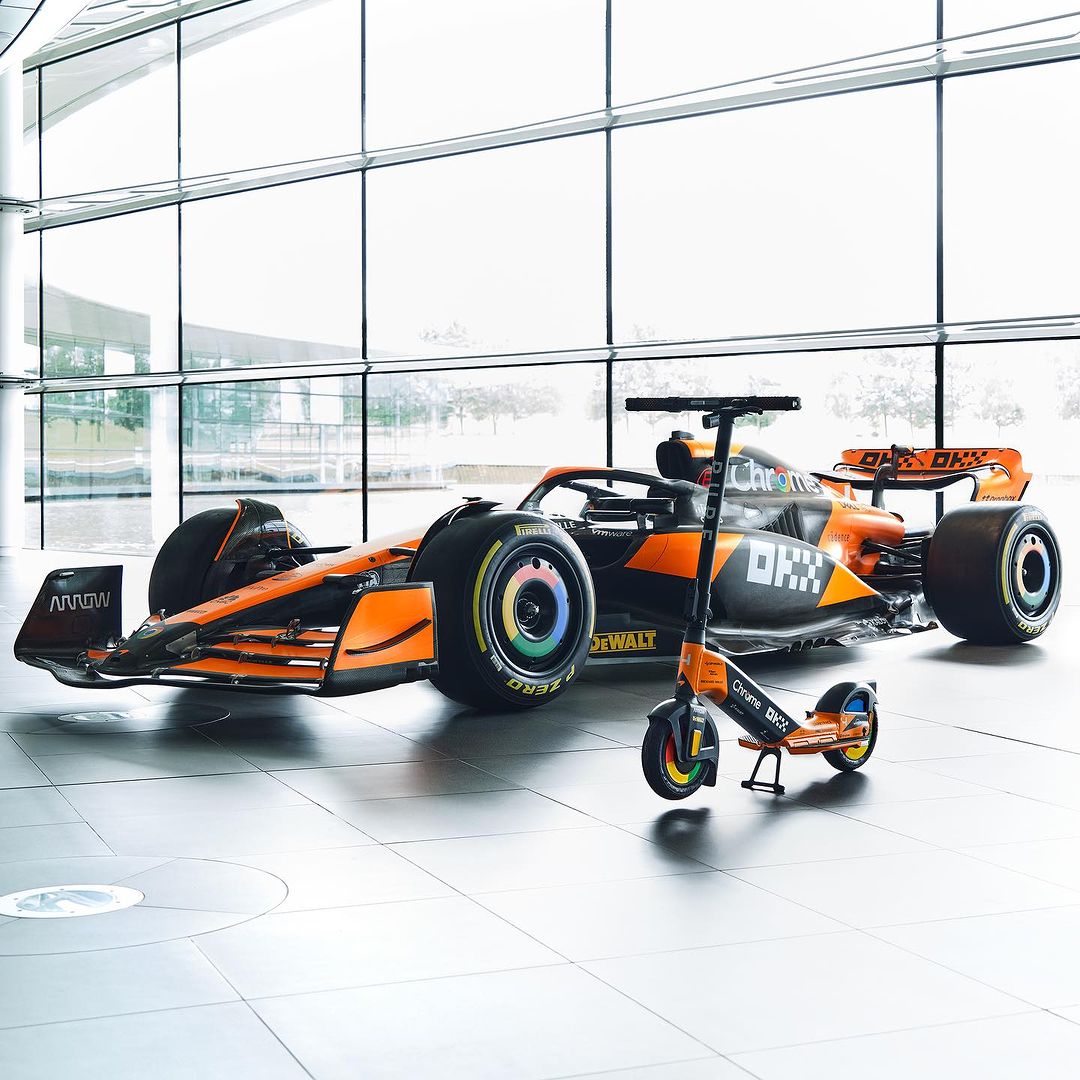 Pure x McLaren FLEX Papaya